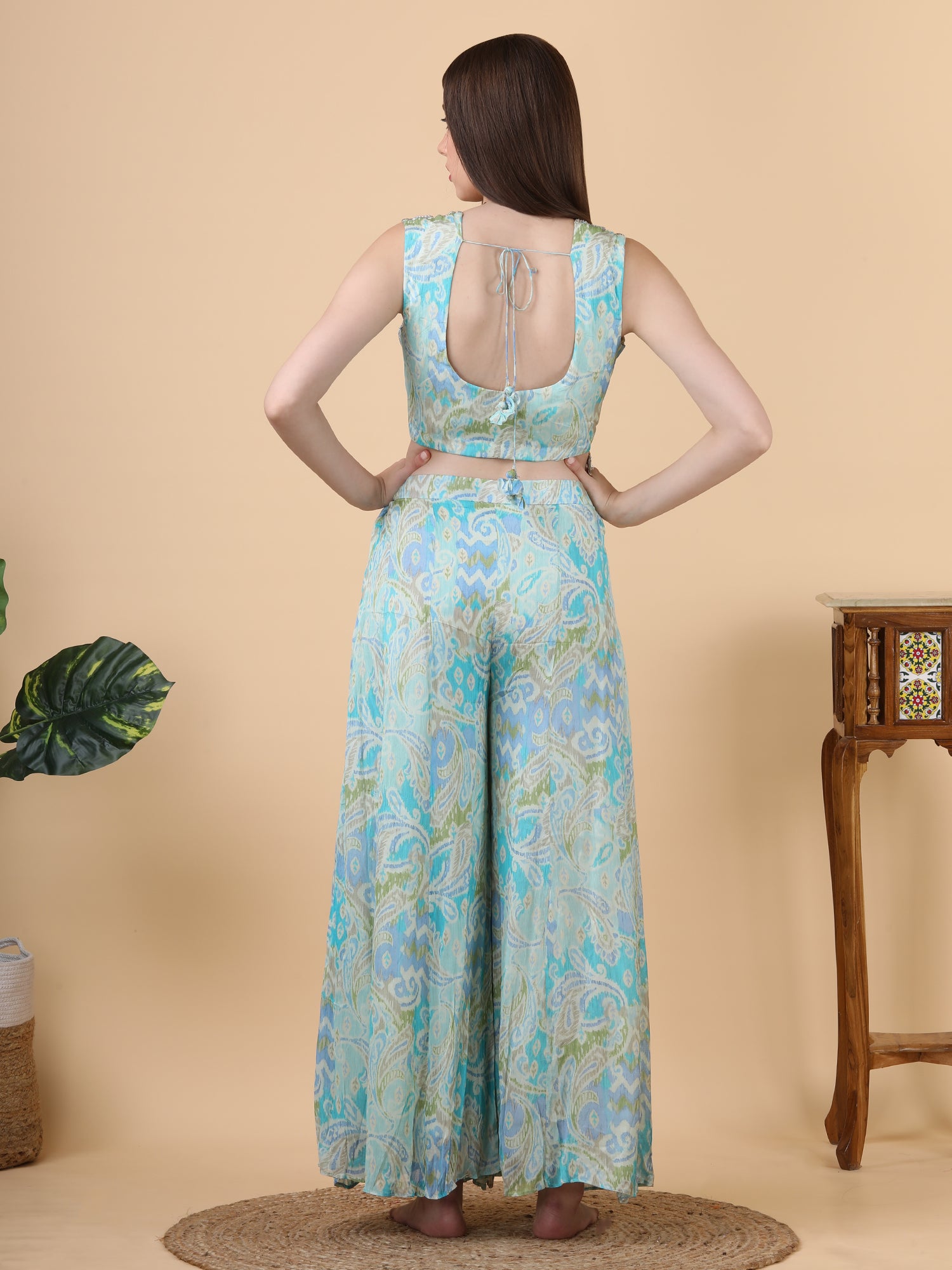 THREE PIECE INDO WESTERN SET