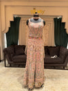 Embroidered Pink Palazzo Co-Ord Set