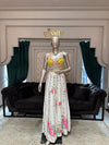 Multicolor Floral Embroidered Jumpsuit