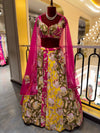 Vibrant Floral Lehenga