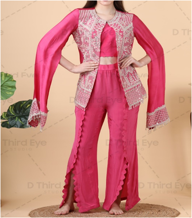 INDO WESTERN JACKET STYLE