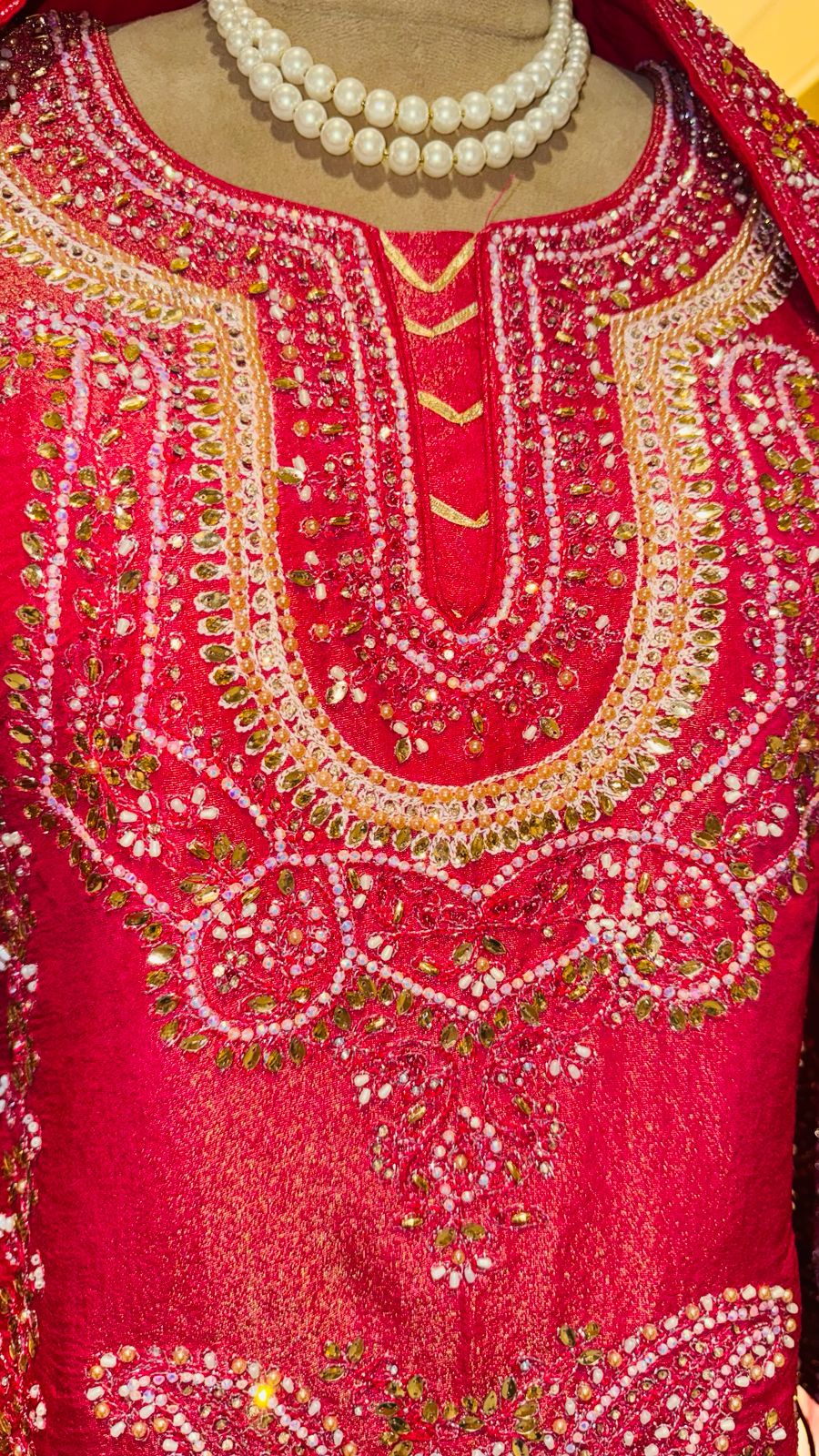 Premium Rani Pink Silk Full-Shirt Lehenga Set with Intricate Zari and Mirror-Work Borders